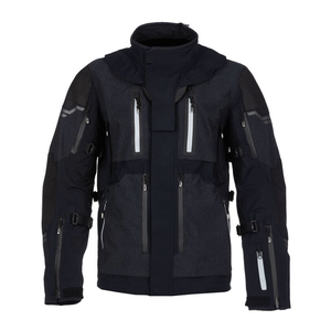 Unisex Winter Plus Size Motorbike Air Ventilated Waterproof Touring Jacket with Armors Cordura Textile - Product Image 1