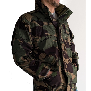Men's Camouflage Hooded <b>Jacket</b> Waterproof Soft Shell Full Sleeve Tactical Hunting Wear Winter Outerwear - Product Image 3