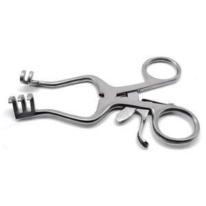 เครื่องมือผ่าตัดแบบใช้มือ คุณภาพสูง ผลิตตามสั่ง ยี่ห้อ Weitlaner รุ่น Sharp Retractors 2x3 ฟัน 4 1/4 นิ้ว Dentavex DC-S-9 ได้รับการรับรองมาตรฐาน CE - Product Image 3