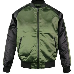 Blouson Bomber Unisexe Personnalisé Raiders Brodé en Satin Sportif Léger Printemps Personnalisable - Product Image 1