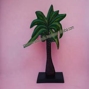ขายส่งคุณภาพสูงโลหะประติมากรรมต้นไม้ตารางชิ้นกลางรูปปั้นต้นไม้สําหรับโฮมออฟฟิศตกแต่งโรงแรม - Product Image 2