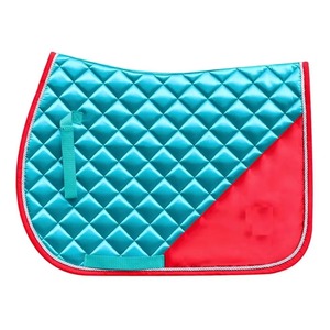 Tapis de selle en coton pour chevaux, haute qualité, ajustables, grandes tailles, antidérapants, équestres, professionnels, anglais, tissu personnalisé - Product Image 5