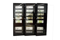 RDEKONO Charnières en aluminium moulé sous pression pour armoires Rittal, fabricant sur mesure pour le secteur des télécommunications et de l'industrie