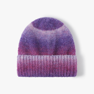 Nouvelle Arrivée 2026 – Bonnet en Peluche Tie-Dye Arc-en-Ciel Unisexe Tendance avec Impression Numérique, Respirant et Imperméable pour l'Hiver - Product Image 4