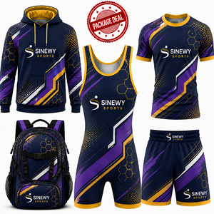 Kit de vêtements de combat MMA SINEWY SPORTS unisexe en polyester respirant à séchage rapide 240g avec logo personnalisé, équipement d'entraînement pour adultes en stock - Product Image 5