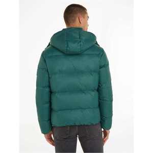 Veste matelassée à capuche unisexe personnalisée pour l'hiver, couleur vert émeraude, imperméable, rembourrée, parka pour hommes et femmes, vente en gros - Product Image 3