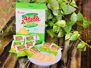 Offre choc! Craquelins de pommes de terre Atela 228G, collation saine, faible en glucides, faible en matières grasses, croustillante, fabricant ODM OEM Vietnam - Product Image 4