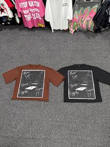 เสื้อยืดแขนสั้นโอเวอร์ไซส์ผู้ชาย ปักลายตามสั่ง 'More Life Your Cypher Conquer It' คอกลม ผ้าเจอร์ซีย์ลำลอง ผ้าฝ้าย พิมพ์ลายดิจิทัล - Product Image 3