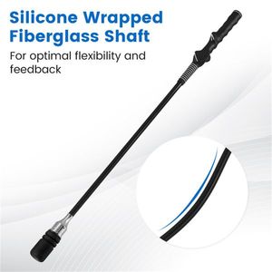 Bâton de golf portable en fibre de verre noir pour débutants et professionnels, améliore la prise et la précision du coup, outil d'échauffement pour le golf - Product Image 5