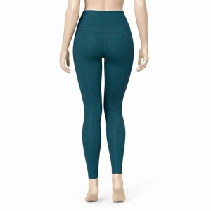 Comfortable <b>Compression</b> Fit Elastic Waistband Breathable Structure <b>Women</b> <b>Legging</b> Made With Stretchable Fabric Soft Touch Feel - Product Image 2