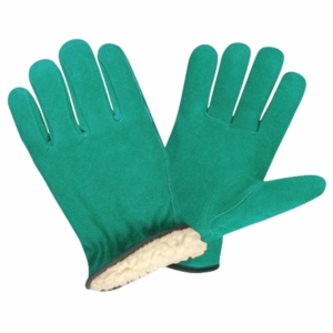 High Performance Cowhide Split Heat Resistance Breathable Durable Leather Workwear Reflective Safety Construction Gardening Hand - Product Image 4