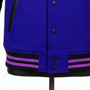 New Best Design Leather <b>Jacket</b> Chenille Embroidery Wool Letterman Bomber School College University <b>Light</b> Weight Varsity <b>Jacket</b> - Product Image 6