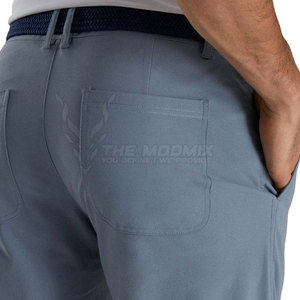 <b>Summer</b> Straight Mid Waist Men's Lightweight Breathable Cotton Comfortable Relaxed Fit Casual Chino <b>Pants</b> - Product Image 4