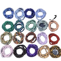 Bracelets en pierres de yoga HY Healing Crystals pour femmes et hommes