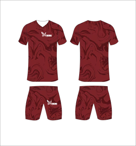 Conjunto de Camiseta y Pantalones Cortos de Fútbol Sublimados Ferocious Clothing, Cuello en V, Absorbe la Humedad, para Todas las Temporadas, Ropa Deportiva para Hombre Adulto - Product Image 1
