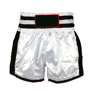 Wholesale Breathable Quick Dry Muay Thai Shorts <b>100</b>% <b>Polyester</b> & Silk Casual OEM Service Cheap Price Low MOQ - Product Image 1