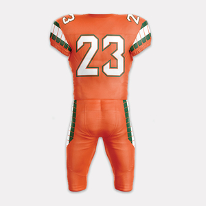 Vêtements de sport pour hommes, uniforme de football américain, haute qualité, respirant, séchage rapide, manches courtes, grandes tailles, saison estivale, vente chaude - Product Image 6