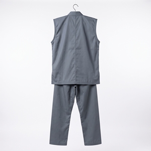 Uniforme de judo Dumela, couleur grise, vêtements d'arts martiaux respirants pour l'entraînement, unisexe, matière polyester - Product Image 2