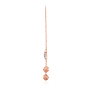GLEAMORA - Colgante de Diamante Cultivado en Laboratorio con Corte Brillante en Forma de Corazón, Oro Rosa, 18K, 6.1g, para Uso Diario, Color H, para Mujer - Product Image 3