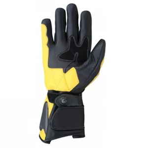 Guantes de Motocicleta de la Mejor Calidad, de Cuero Genuino, para Hombre, Guantes de Seguridad para Motocicleta, OEM, Dedos Completos, Guantes de Protección para Carreras de Autos - Product Image 6