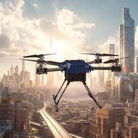 Drone professionnel à caméra 4K M100 avec GPS 3 axes sans balais longue endurance pour l'agriculture et l'industrie