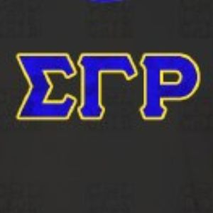 เสื้อยืดคอกลม Sigma Gamma Rho ผ้าซาติน แต่งขอบตัดสี  สำหรับสตรีชมรมพี่น้องกรีก สีน้ำเงิน เหลือง ดำ  แบบสั่งทำพิเศษ - Product Image 3