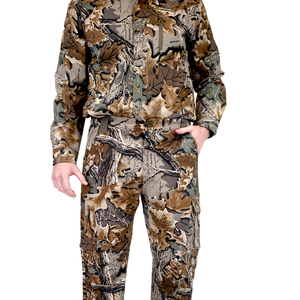 Pantalon de chasse camouflage pour homme, respirant, en polyester, motif canard, vêtements d'extérieur, saison automne - Product Image 1