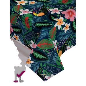 Mantel rectangular teñido de hilo estampado de algodón lavable suave para el hogar, banquetes, restaurantes, hoteles, eventos - Product Image 3