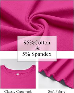Camiseta Premium Plus Size para Mujer, Ecológica, Tejido Suave, Tacto de Pluma, Ajuste Cómodo, Secado Rápido, Capa Suave y Fresca, Comodidad Diaria, Color Sólido - Product Image 6
