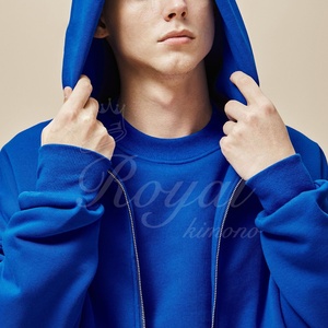 Survêtements zippés unisexes en molleton Tech 100% coton Survêtement pour l'entraînement Jogging Tenues d'hiver Ensembles unisexes - Product Image 4