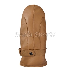 Gants de ski décontractés pour hommes et femmes, en cuir de chèvre, pour une utilisation hivernale décontractée - Product Image 4