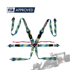 TBRACING FIA 8853 2016 Motorsport Racing Harness SPORT PLUS 4 Six Point Ultra <b>Light</b> Seat Belt OEM ODM Custom Logo Custom Color - Product Image 3