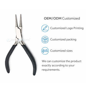 Juego de alicates de joyería de acero inoxidable de alta calidad, alicates de punta redonda, alicates de corte lateral y alicates de cadena, ligeros y de trabajo suave - Product Image 6