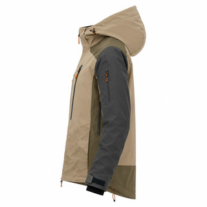 Men's <b>Waterproof</b> for Power Stretch Ski <b>Jacket</b> Hooded 10,000mm 240g Heat-Transfer Printed Polyester Outdoor Wear - Product Image 3