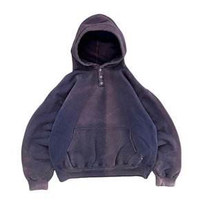 Sweat-shirt à capuche surdimensionné pour homme, vente en gros OEM, 100% coton molletonné avec poche, couleur dégradée, style streetwear - Product Image 3
