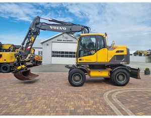 Excavatrice sur roues Volvo EW140D d'occasion/neuve avec pompe et boîte de vitesses HYDAC, garantie 4 ans, moteur haute efficacité - Product Image 5