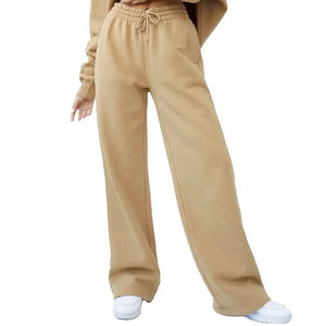 Novedades Otoño 2026, Fabricantes de Ropa, Pantalones de Invierno Personalizados para Mujer, Pantalones Anchos Casuales de Color Sólido para Dama - Product Image 5