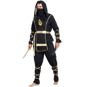 Nuevo Uniforme Ninja con Estampado de Dragón para Hombre, Transpirable, Disfraz de Guerrero Ninja Negro para Adulto, Uniformes Ninja Profesionales Personalizados - Product Image 3