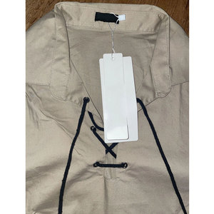 Nouvelle chemise ghillie écossaise irlandaise Jacobite pour homme, à manches longues et lacets, tenue des Highlands, fournisseur d'articles de la Renaissance - Product Image 3
