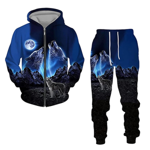 Ensembles de survêtements unisexes personnalisés par sublimation intégrale avec fermeture éclair, pour hommes et femmes, collection 2026 – Vente en gros - Product Image 6