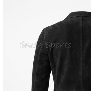 เสื้อโค้ทหนังผู้ชายแบบยาว แฟชั่นวินเทจ อุ่นสบาย มีสไตล์ เหมาะสำหรับใส่ทางการและลำลอง ทันสมัย คุณภาพพรีเมียม ทนทาน เหมาะสำหรับฤดูหนาว ดีไซน์คลาสสิก - Product Image 6