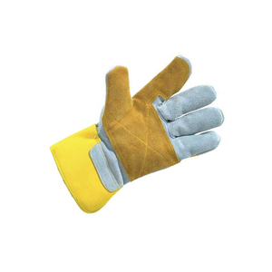 Gants de travail en gros, gants de soudage en cuir de haute qualité, doublure en coton, application TIG, protection contre les éclaboussures de métal fondu - Product Image 4