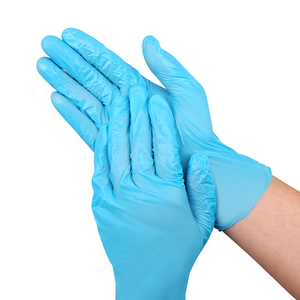 Professional Custom Nitrile Gloves Powder Free Disposable Safety Gloves Heavy Duty Chemical Resistant Gloves - Product Image 5