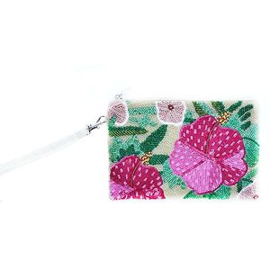 Pochette à monnaie perlée de luxe, mini sac de soirée artisanal à prix avantageux - Product Image 3