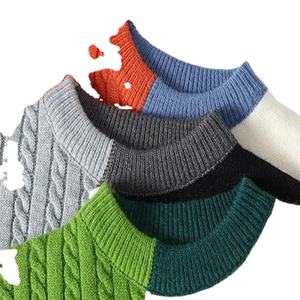 Sweat-shirt à col ras du cou pour hommes 2025 Hot Design OEM Custom Made Men Fleece Plain Sweatshirt avec manches longues - Product Image 6