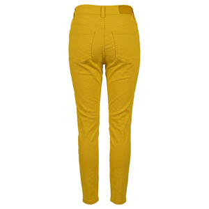 Vaqueros casuales de mujer de tiro medio, de cinco bolsillos, de pierna recta, teñidos, lavables, transpirables, de longitud completa, 6.78 oz, para primavera y verano - Product Image 2