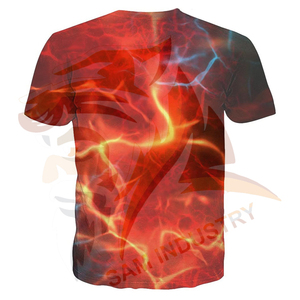 Nueva llegada de camisetas de sublimación para hombre a precio económico, transpirables, sostenibles y con diseño de sublimación personalizado. - Product Image 2