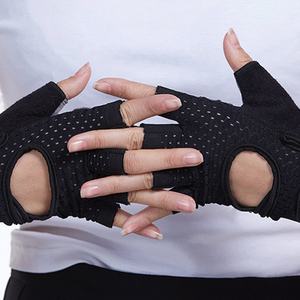 Gants de vélo unisexes à demi-doigts respirants, antidérapants, protégeant les paumes, design léger, utilisation en extérieur, haute qualité - Product Image 5