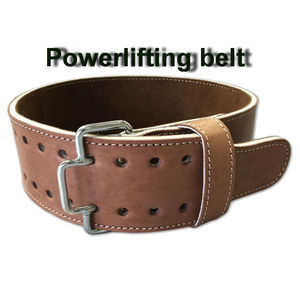 Ceinture de musculation en cuir de qualité supérieure pour la musculation, la force athlétique et l'haltérophilie, équipement d'entraînement en acier - Product Image 6