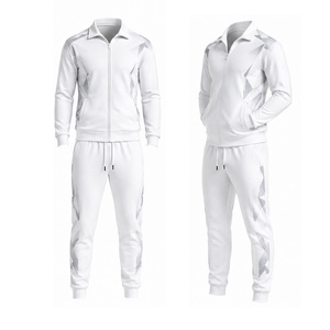 Mens Sports Tracksuit Wholesale Custom Athletic Gym Training Running Set Zip Jacket Jogger <b>Pants</b> OEM ODM Supplier Factory Custom - Product Image 6